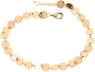 Lana Jewelry 14K Gold Laser Disc Chain Bracelet in Yellow Gold at Nordstrom, Size 7