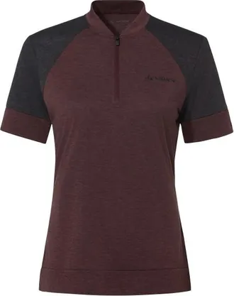 Vaude Altissimo Q-Zip Shirt Velotrikot f&uuml;r Damen | braun