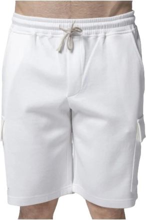 Eleventy Hombre, Pantalones cortos, Blanco, Talla: M