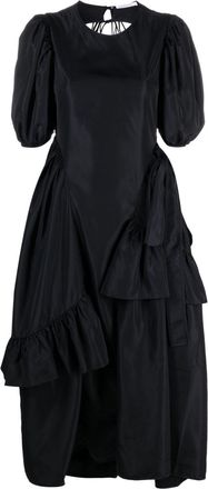 Cecilie Bahnsen Devina maxi dress - women - Recycled Polyester - 6 - Black