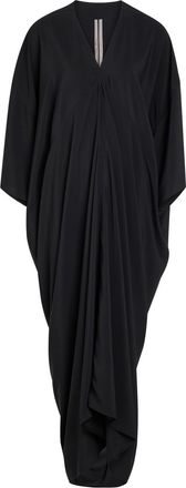 Rick Owens Tommykite Crepe Maxi Dress - Black - 42 (UK10 / S)