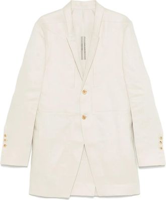 Rick Owens Blazer Lido - Toni neutri