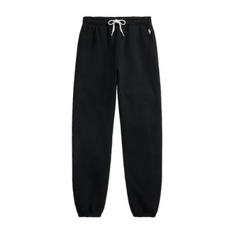 Polo Ralph Lauren Elastic Waist Joggers - female - Polo Ralph Lauren - Sweatpants - Black - XS - Trousers