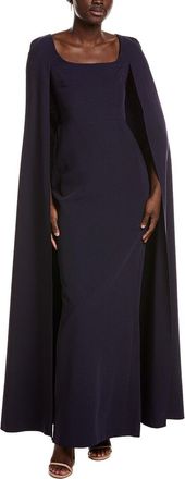 Marchesa Cape Maxi Dress