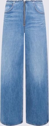 Alexander Wang Jeans Vintage Marbled Blue-Donna