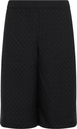 Alexander McQueen Zwarte broek voor mannen - Heren - Korte Broeken - Zwart - M - Polyester - Korte Broeken