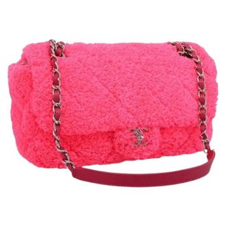 Chanel Pre-owned Vintage Schoudertas - Dames - Pre-owned - Roze - Maat: ONE Size