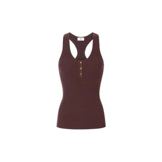 Elisabetta Franchi Dames, Tops, Bruin, Maat: XS