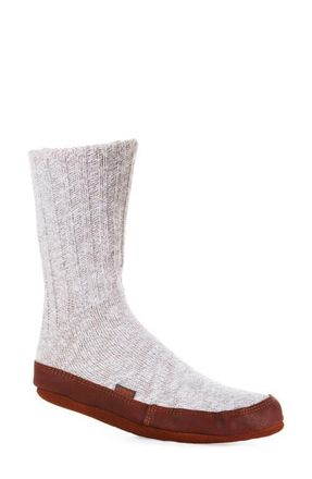 Acorn Gender Inclusive Acorn Slipper Socks in Light Grey at Nordstrom, Size Xx-Small