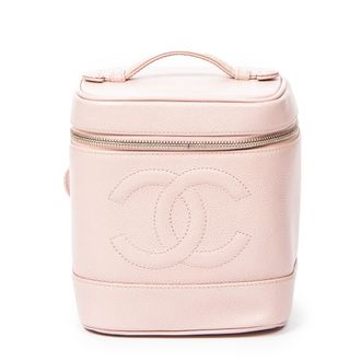 Chanel CC Timeless Tall Vanity Case Handtas