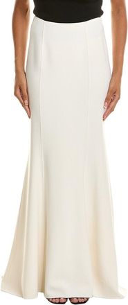 Michael Kors Wool-Blend Fishtail Maxi Skirt