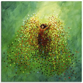 Artland Glasbild »Sich selbst feiern« Frau 1 Stk. tlg. in verschiedenen Grössen