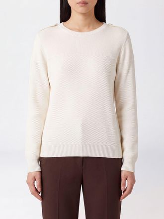 Liu Jo Maglia in misto viscosa con monogram posteriore e bottoni