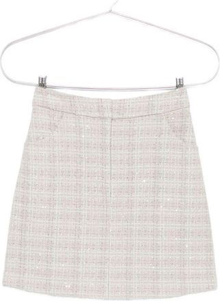 Emporio Armani Wool Blend Mini Skirt
