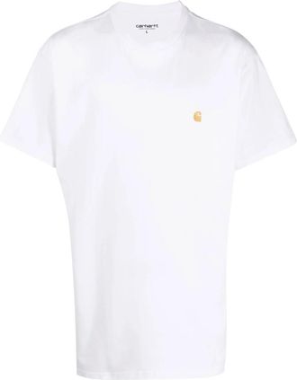Carhartt Work in Progress Chase Logo-embroidered Cotton T-shirt