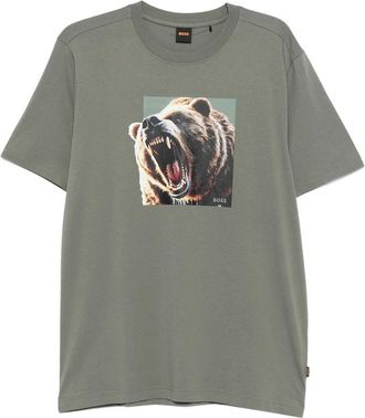 HUGO BOSS Dobermann Bear-graphic T-shirt
