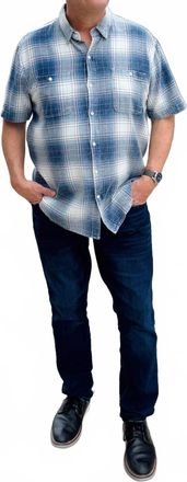 True Grit Redford Short Sleeve In Denim
