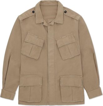 Fortela Jungle Cotton Pocket Jacket in Camel at Nordstrom, Size 50 Eu