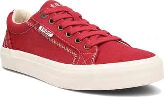 Taos Womens Plim Soul Sneaker In Red