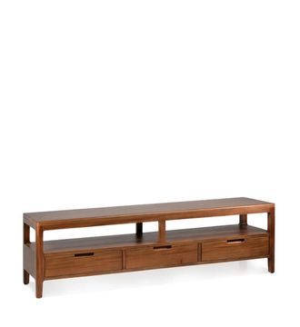 Moycor Mueble tv de madera marr&oacute;n anch. 160 cm