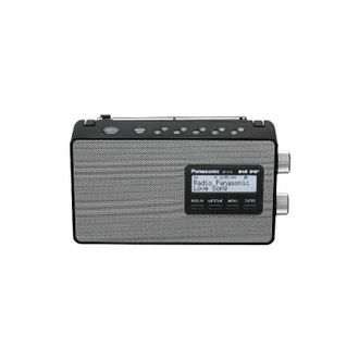 Amazonas Sandals Panasonic Rf-d10eg-k Radio Digital Port&aacute;til Dab/dab+/fm, Pantalla Lcd Retroiluminada, Alimentaci&oacute;n Por Bater&iacute;a Y Por Red El&eacute;ctrica, Reloj, Color Negro