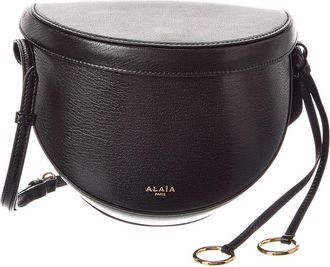 Alaia Ala&iuml;a Hip Leather Shoulder Bag