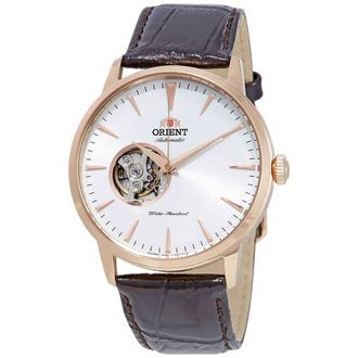 Orient Open Heart Automatic White Dial Mens Watch FAG02002W0