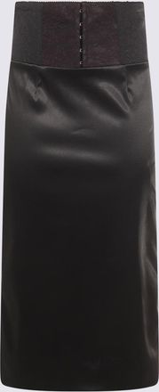 Dolce & Gabbana Skirts Blacks And Greys-Donna