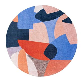 Louis De Poortere Alfombra de poli&eacute;ster multicolor, 240x240 cm