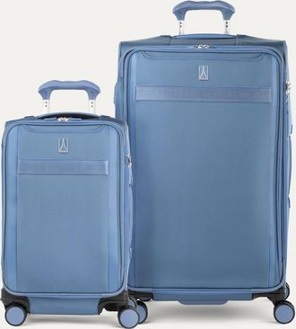 Travelpro Versapack + Softside 21 Carry On & 29 Large Checked Spinner Luggage Set in Elemental Blue at Nordstrom