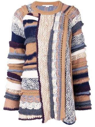 Stella McCartney chunky knit sweater - Beige