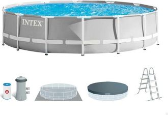 Intex Gre - Piscina Pvc Circ 457x107cm Cart 14614lt Prism Intex