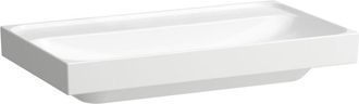 Laufen Laufen - Lavabo Meda, Empotrable, 800x460mm, Sin Agujero Para