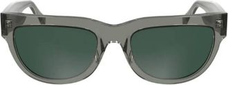 Calvin Klein Green Cat Eye Ladies Sunglasses CKJ25600S 057 54
