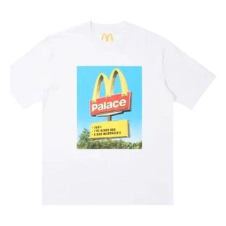 Palace x McDonalds Sign T-Shirt White P25TS341