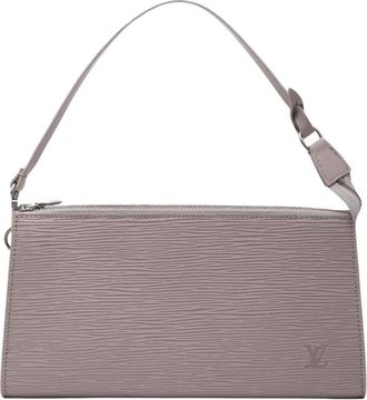 Louis Vuitton Pre-owned Shoulder Bags, female, Purple, Size: ONE SIZE Pre-owned Vintage Epi Leather Shoulder Bag