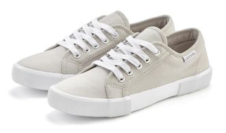 Lascana Sneaker LASCANA, Damen, Gr. 35, grau, Obermaterial: 100% Textilmaterial. Decksohle: 100% Textilmaterial. Futter: 100% Textilmaterial. Laufsohle: 100% 