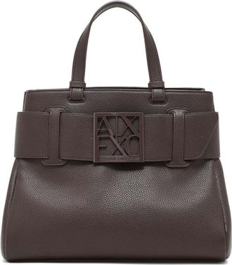 A|X Armani Exchange Dames, Tassen, Bruin, Maat: ONE Size Leer