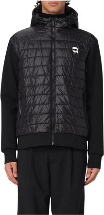 Karl Lagerfeld Hombre, Chaquetas, Negro, Talla: L