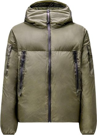C.P. Company Metroshield Hood Down Jacket - Heren - Winterjassen - Groen - L - Leer - Jassen