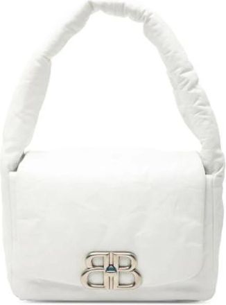 Balenciaga Pre-owned Shoulder Bags, female, White, Size: ONE SIZE Pre-owned Vintage Shoulder Bag