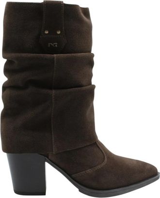 Nero Giardini Arlington - Dames - Cowboylaarzen - Bruin - 39 EU - Schoenen