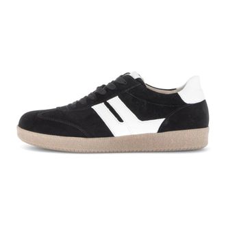 Gabor Schoenen, Dames, Zwart, 39 1/2 EU, Leer, 83.300.17 Sneaker