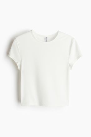 H&M Figurbetontes T-Shirt - White