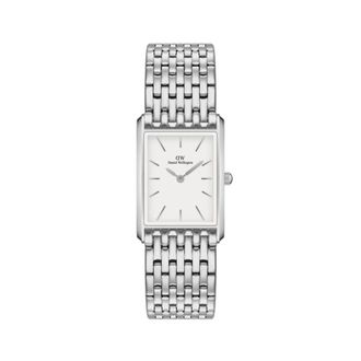 Daniel Wellington Elegante Zilveren Bound Watch - Dames - Horloges - Grijs - ONE Size - Accessoires