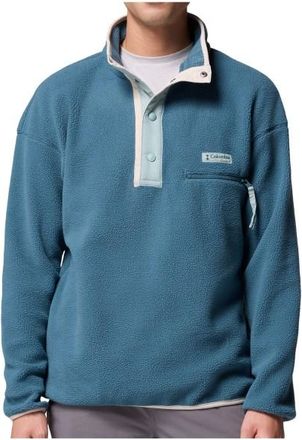 Columbia Helvetia II Half Snap Fleece Fleecepullover für Herren | blau