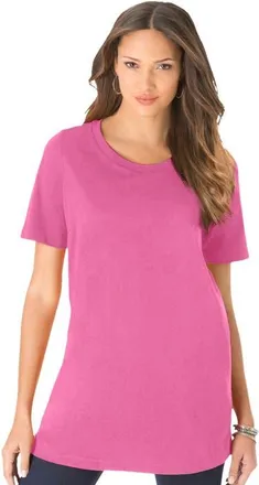 Roaman's Crewneck Tee in Vintage Rose at Nordstrom, Size Medium