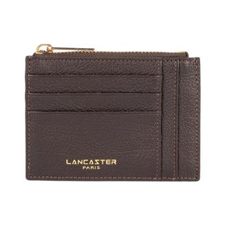 Lancaster Dune Kaarthouder - Dames - Accessoires - Bruin - Maat: ONE Size Leer
