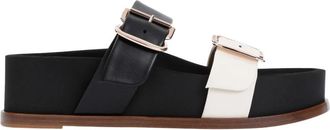 Gabriela Hearst Wren Sandalen in Zwart - Dames - Sandalen - Zwart - 38 EU - Leer - Schoenen