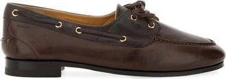 Bally Sailor Schoenen - Dames - Bootschoenen - Bruin - 36 EU - Leer - Schoenen